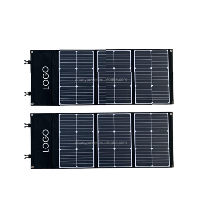 Панели солнечных батарей 60W 385*330*16mm RV розничного торговца туриста Monocrystalline складывая