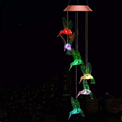 Ветер колибри света подарка RGB Multi цвета СИД солнечный выбивает украшение праздника