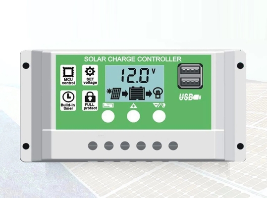 регулятор 12V 24V 1920W разрядки регулятора обязанности 30A PWM солнечный для батарей лития
