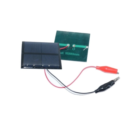 Батарея банка силы солнечного света заряжателя 1w 2w 3w 4w 5v 6v 7v панели солнечных батарей эпоксидной смолы мини