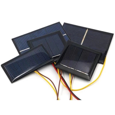 Батарея банка силы солнечного света заряжателя 1w 2w 3w 4w 5v 6v 7v панели солнечных батарей эпоксидной смолы мини