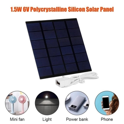 Солнечная система заряжателя DIY панели солнечных батарей Polysilicon для банка силы телефона