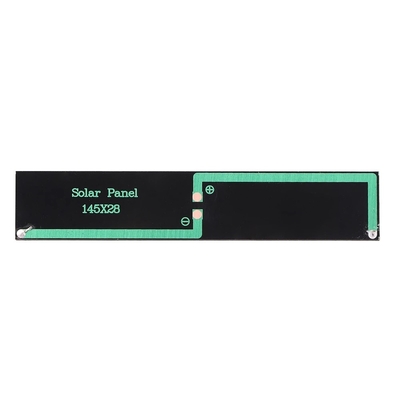 заряжатель панели солнечных батарей 0.5W 2.5V 145*28mm на открытом воздухе портативный для банка силы