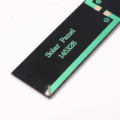 заряжатель панели солнечных батарей 0.5W 2.5V 145*28mm на открытом воздухе портативный для банка силы